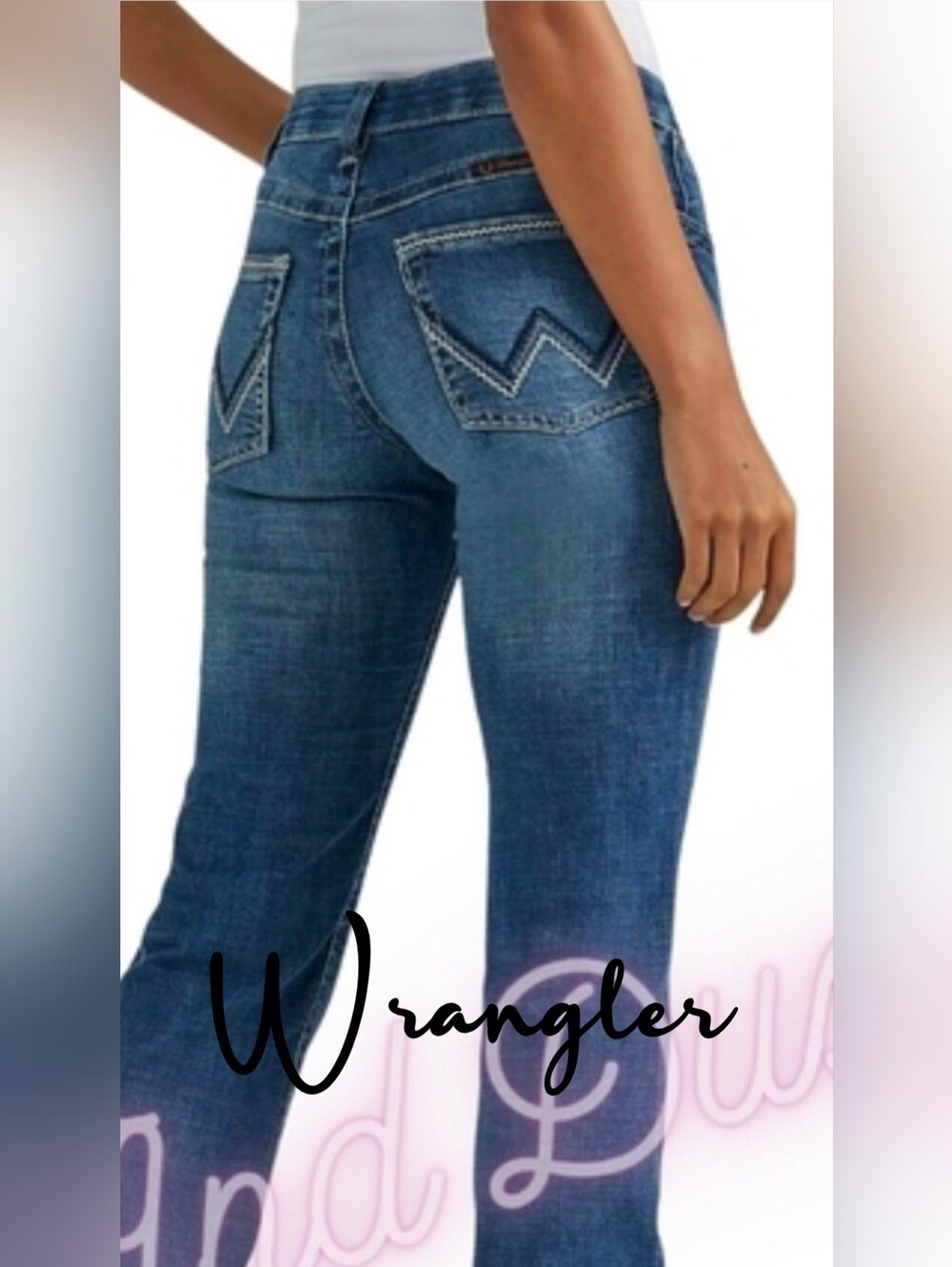 Wrangler Willow Boot Cut Stretch  Denim Jeans